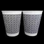 로고에 의하여 종이컵 잔물결 종이 커피 잔 재상할 수 있는 Flexo 인쇄되는 처분할 수 있는 인쇄