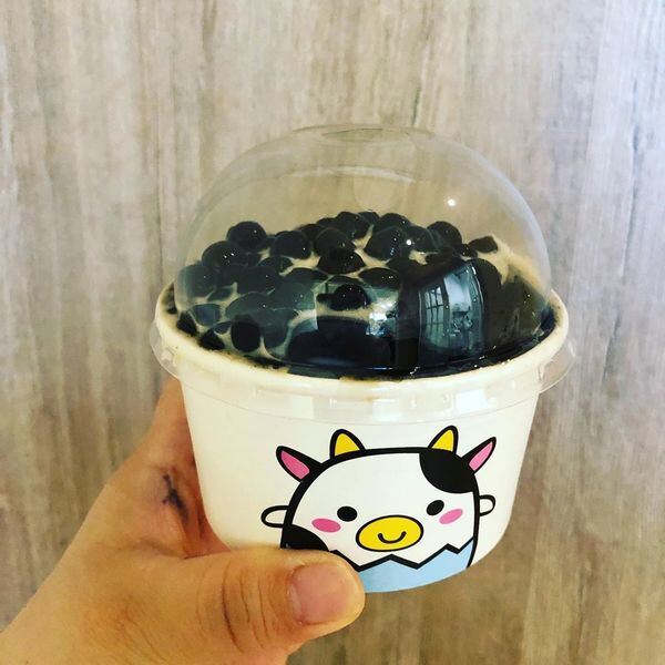 뚜?? 이 있는 일회용 아이스크림 컵 주문 인쇄 된 PP / 종이 냉동 디저트 컨테이너 젤라토, 요거트 & 테이크아웨이