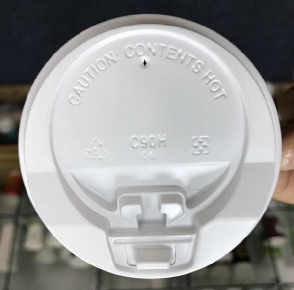처분할 수 있는 플라스틱 컵 뚜껑 80mm 90mm Ps 선택적인 색깔 Eco 친절한 Sgs