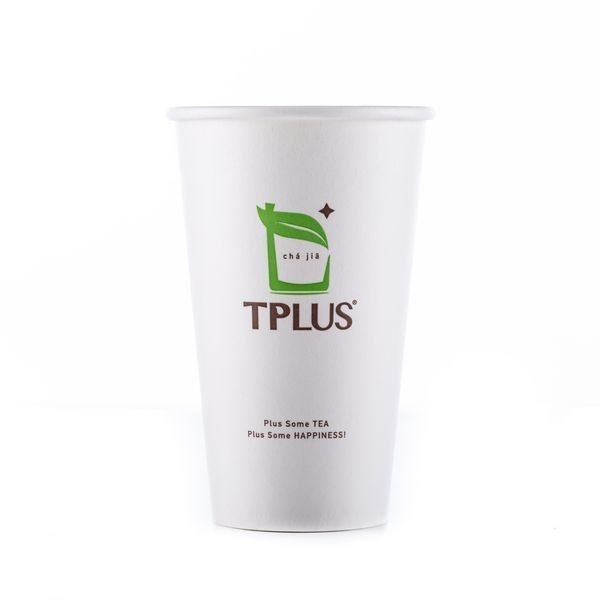 단 하나 벽 로고 음료 Ps PP 뚜껑을 가진 처분할 수 있는 종이컵 12oz 뜨거운 음료