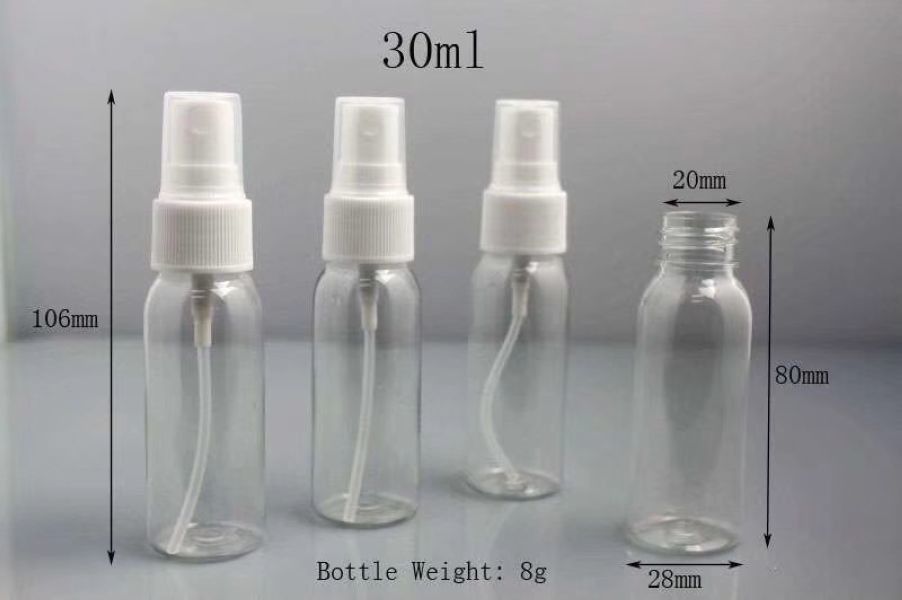 빈 애완 동물 살포 물병, 정밀한 안개 살포 병 30 Ml 50 Ml 100개 Ml