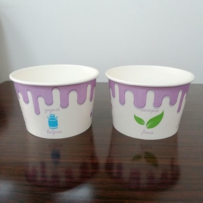 주류및음료를 위한 16개 온스 버릴 수 있는 두껍게 된 종이 아이스크림 컵
